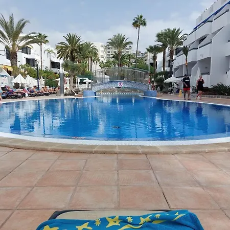 Colon Ii With Aircon, Pool Bar, Beachside - Playa De Americas Apartament Arona (Tenerife)