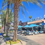 Colon Ii With Aircon, Pool Bar, Beachside - Playa De Americas أرونا