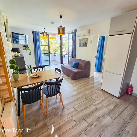 Colon Ii With Aircon, Pool Bar, Beachside - Playa De Americas 아파트 아로나