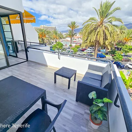 Colon Ii With Aircon, Pool Bar, Beachside - Playa De Americas 아로나