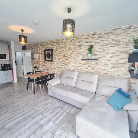 شقة Colon Ii With Aircon, Pool Bar, Beachside - Playa De Americas أرونا