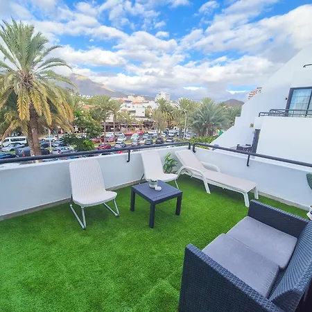 شقة Colon Ii With Aircon, Pool Bar, Beachside - Playa De Americas