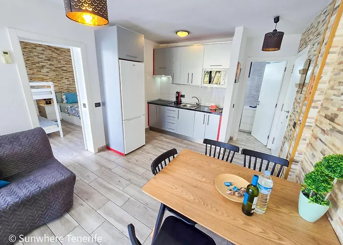 Colon Ii With Aircon, Pool Bar, Beachside - Playa De Americas 阿罗纳