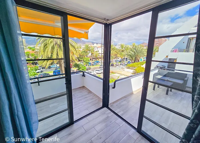 Colon Ii With Aircon, Pool Bar, Beachside - Playa De Americas 公寓 阿罗纳