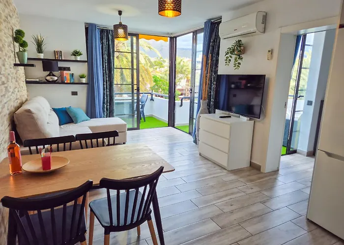 Colon Ii With Aircon, Pool Bar, Beachside - Playa De Americas 阿罗纳